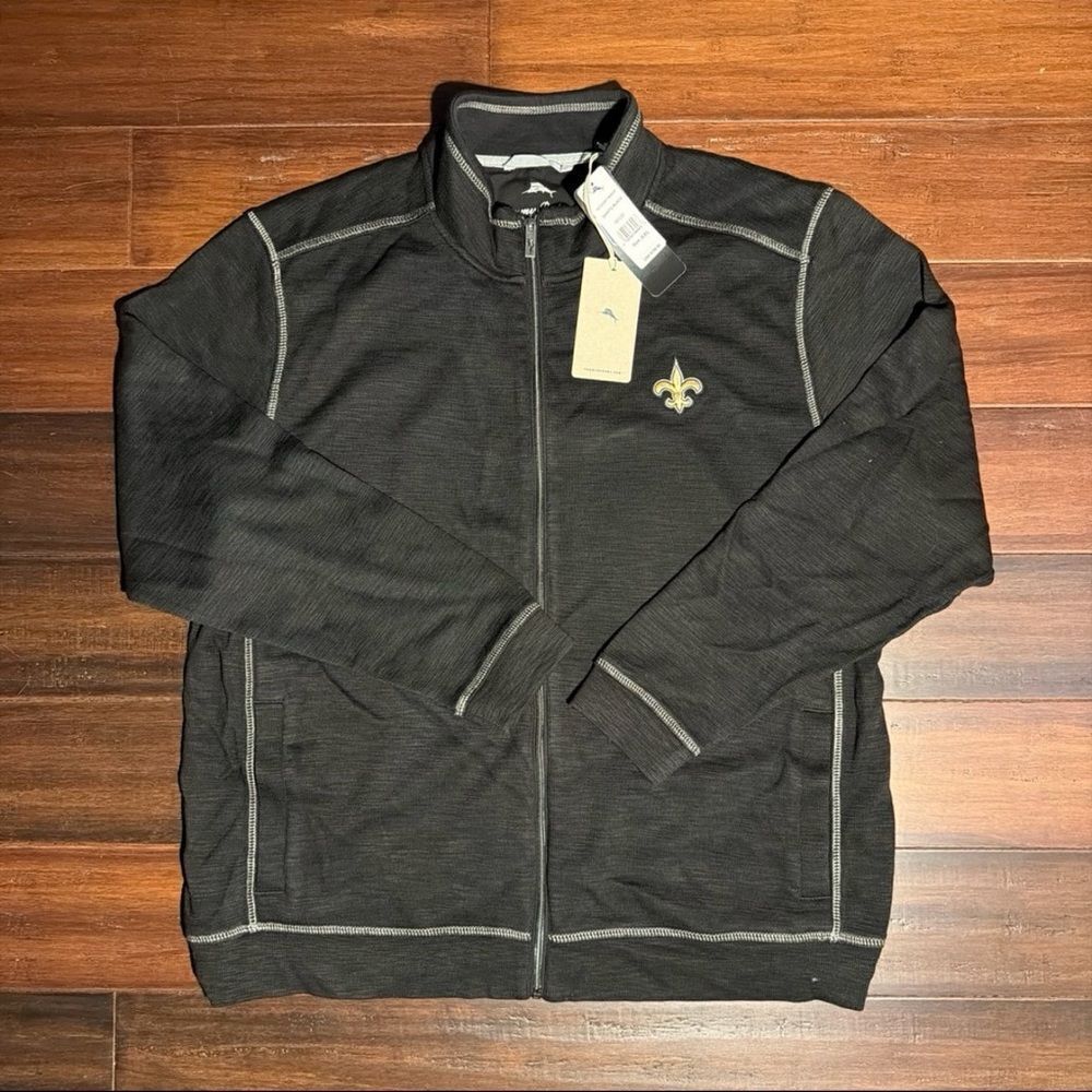 Tommy Bahama New Orleans Saints Fullzip Sweatshirt